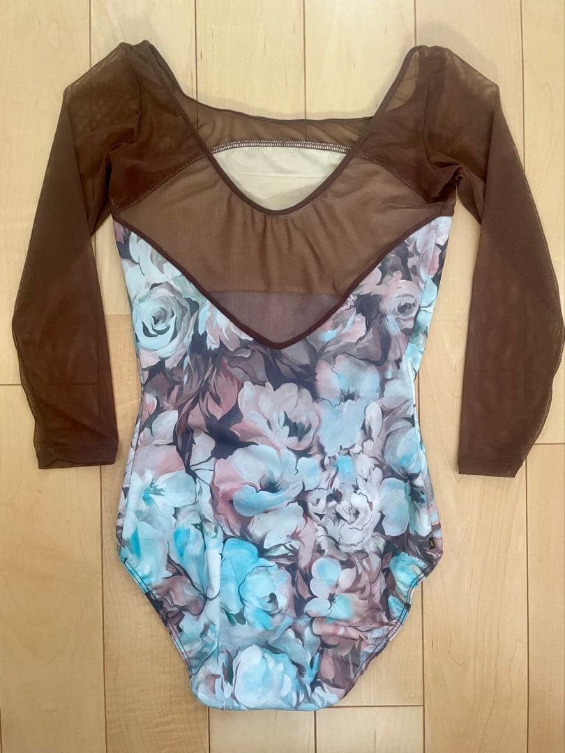【美品】Leotard. Tokyo 7分袖レオタード Mサイズ