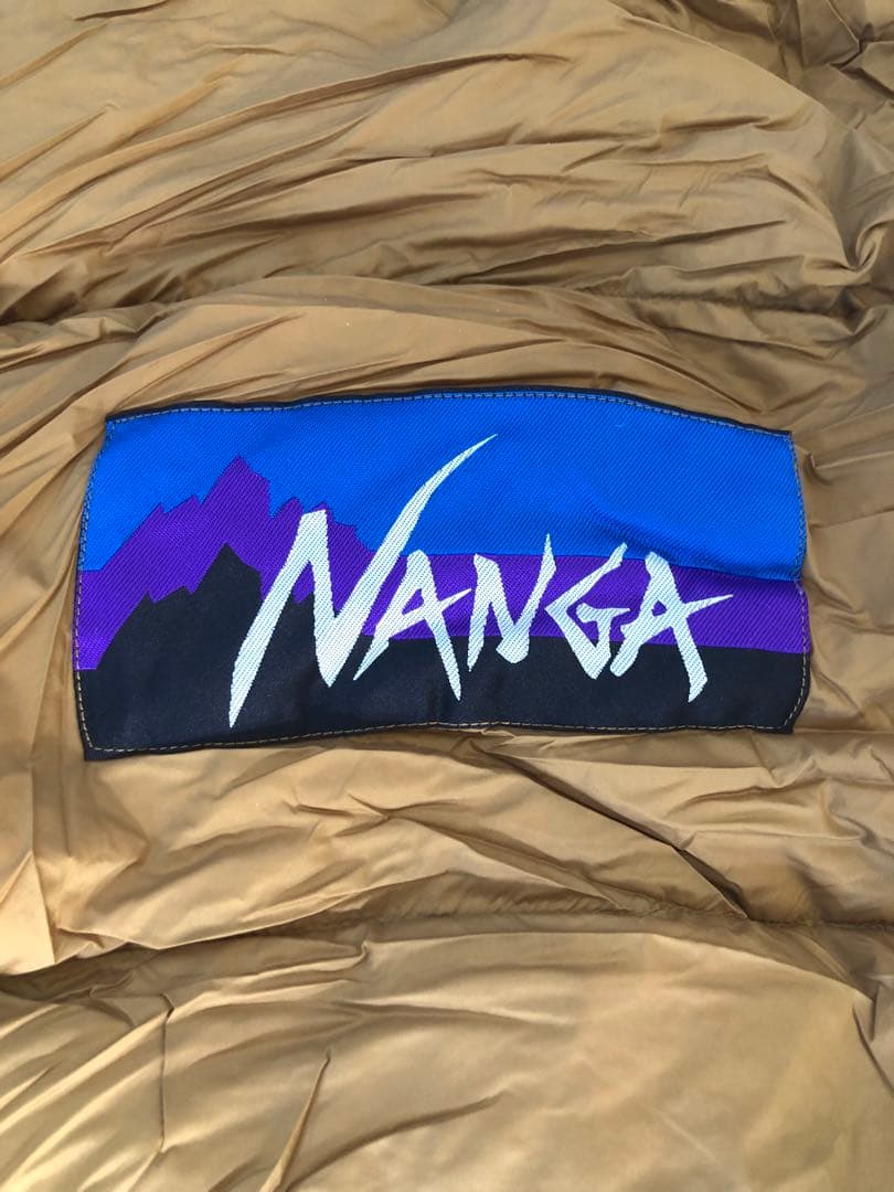 あ*も様 NANGA シュラフ オレンジ別注　360 寝袋　ナンガ