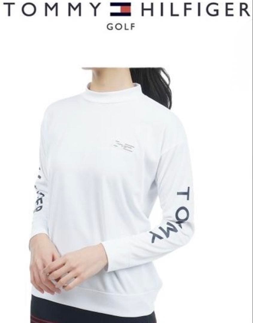 S ☆新品　トミーヒルフィガー ゴルフ ロングスリーブ モックネックシャツ　春夏