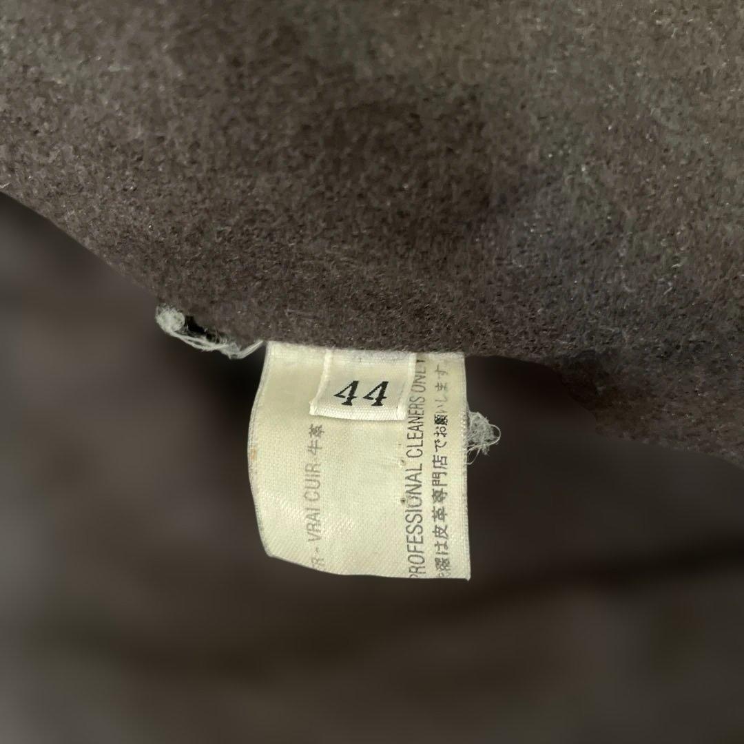 HAUTE スエード ボア襟　ジャケット