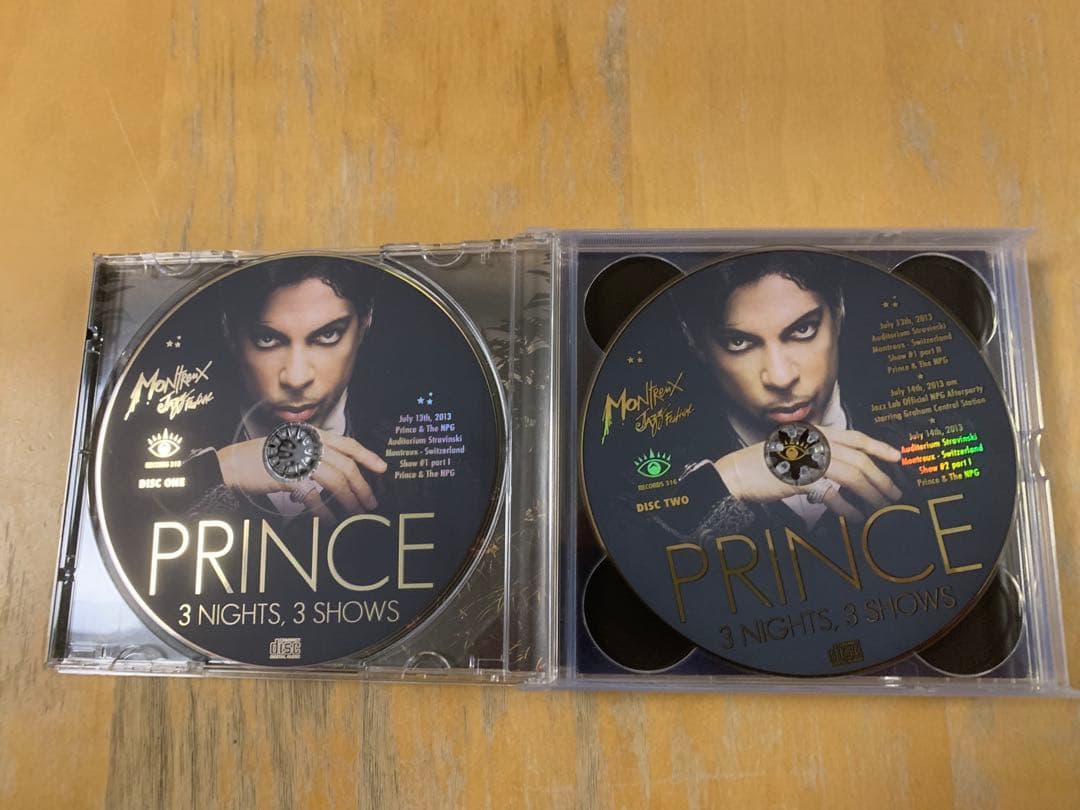 プリンス PRINCE /3 NIGHTS 3 SHOWS /4CD限定盤