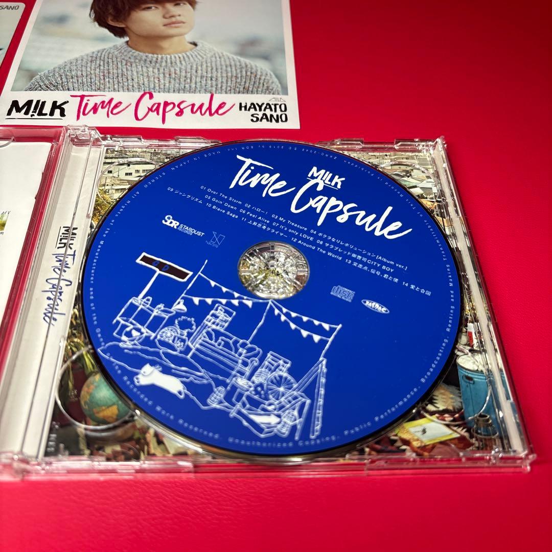 M!LK 2ndアルバムTime Capsule FC限定盤CD+Blu-ray