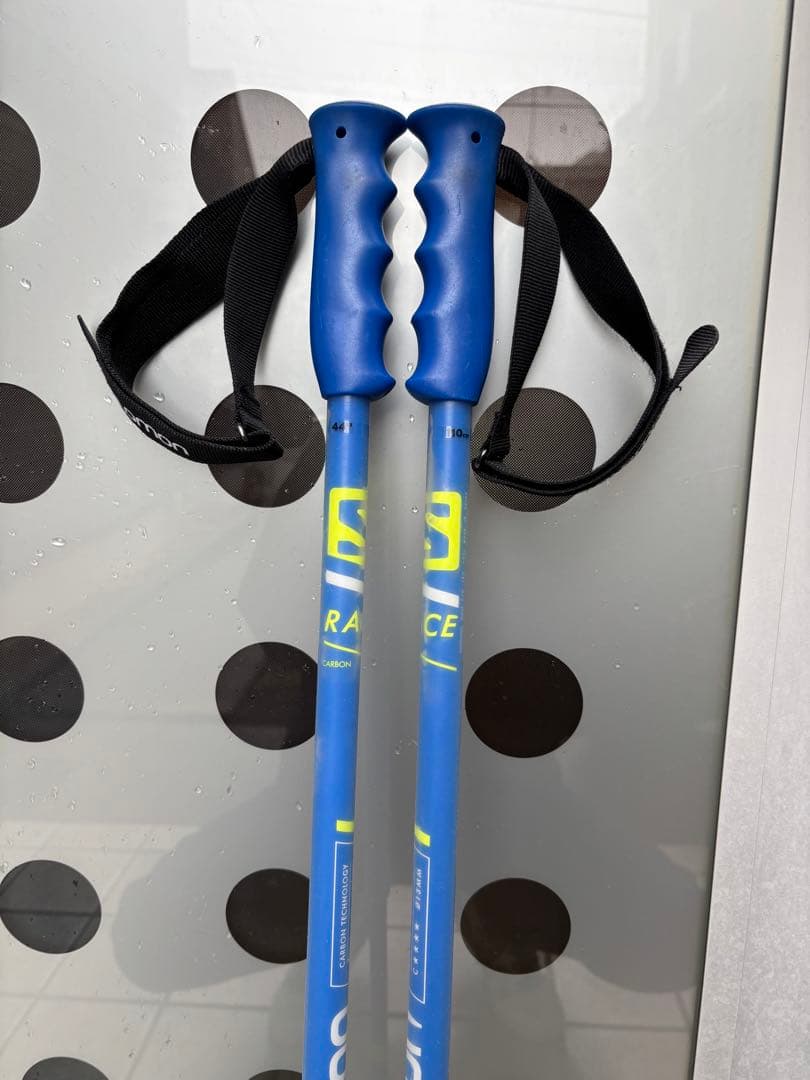 サロモン　salomon S/RACE ポール　ストック　カーボン製　110cm