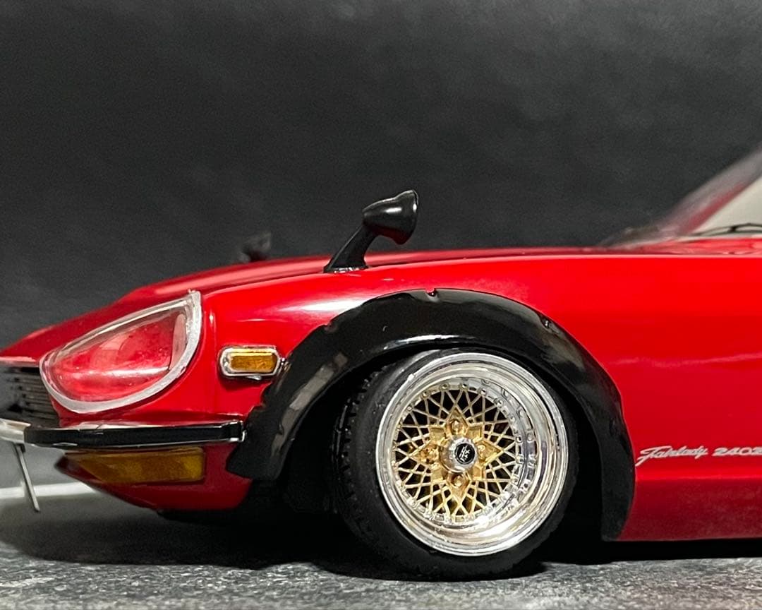 デックン　1/24 アシェット 国産名車 フェアレディ240Z改 カスタム