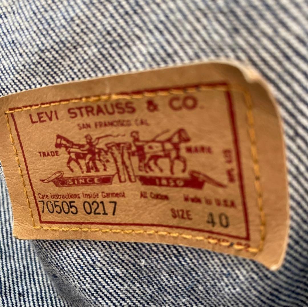 フ*ム様 LEVI’S　USA製　70505