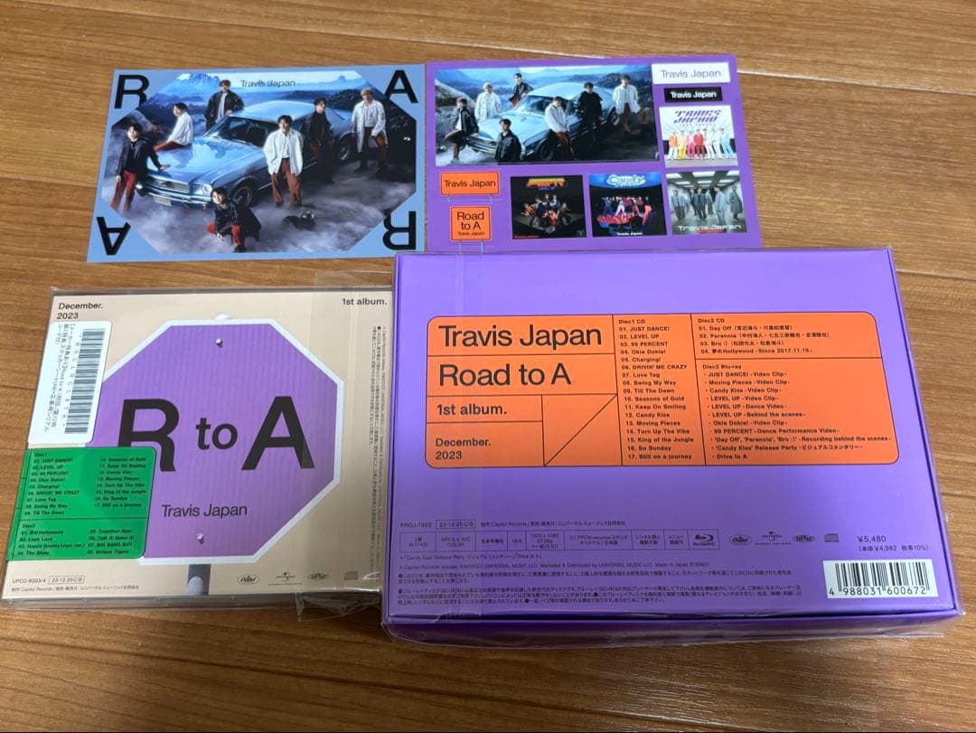 Travis Japan トラジャ Road to A 初回J盤/FC限定盤