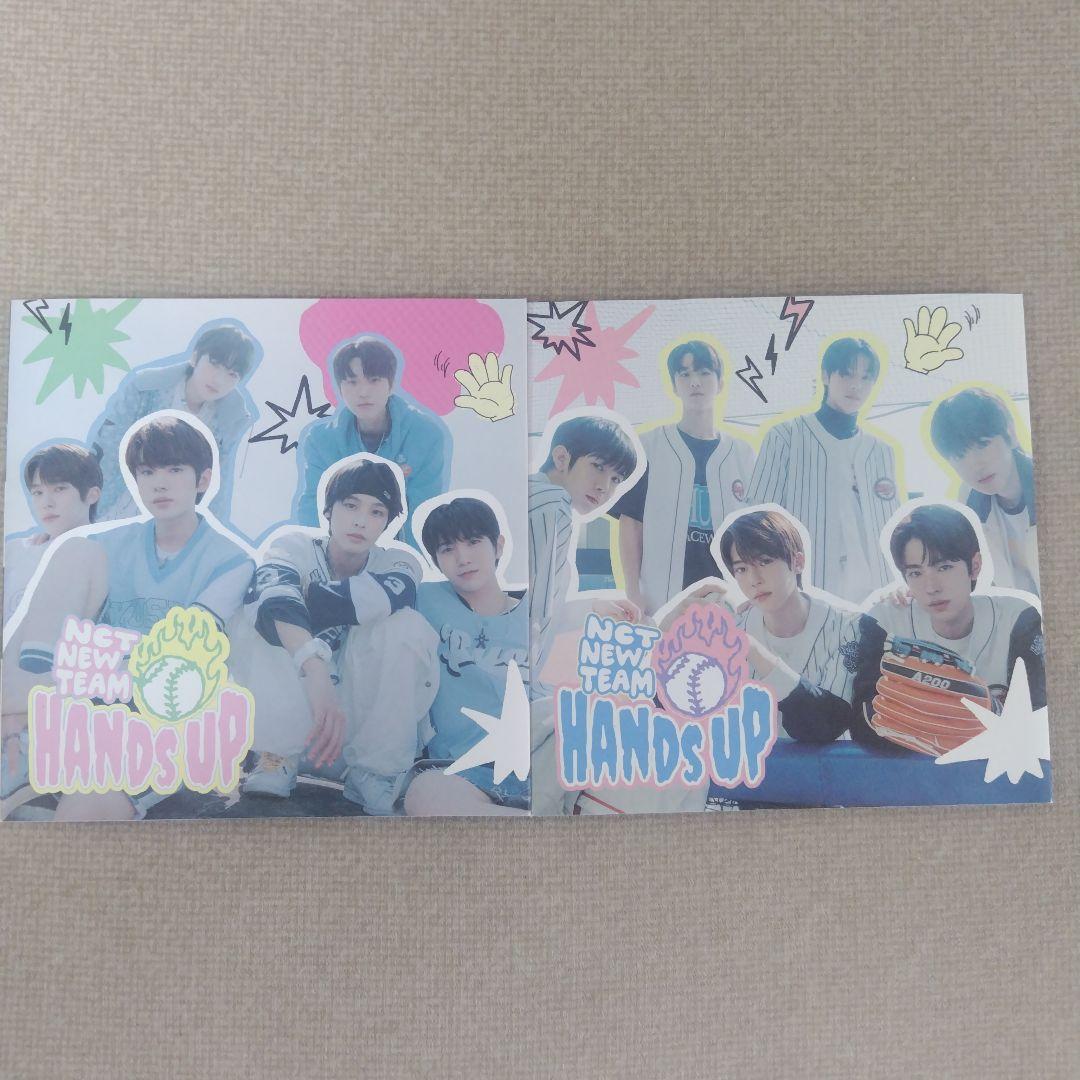 NCTWISH NCTNEWTEAM hands up CD ABセット　①