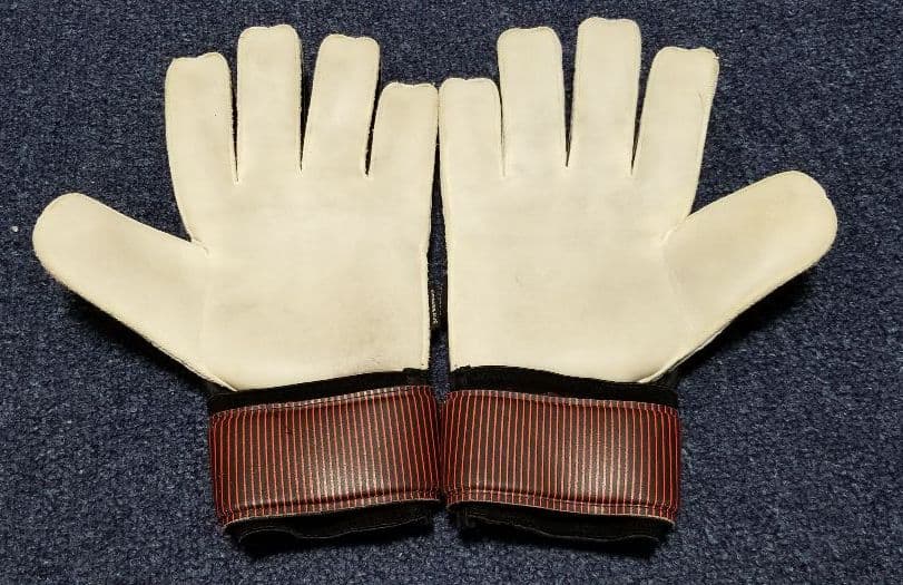 サッカー、ゴールキーパーグローブ、プレデターフィンガーセーブ、サイズ10、新古品