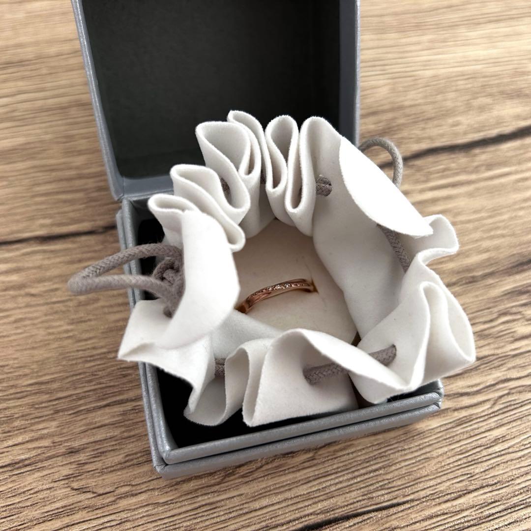 STAR JEWELRY ローズゴールドリング