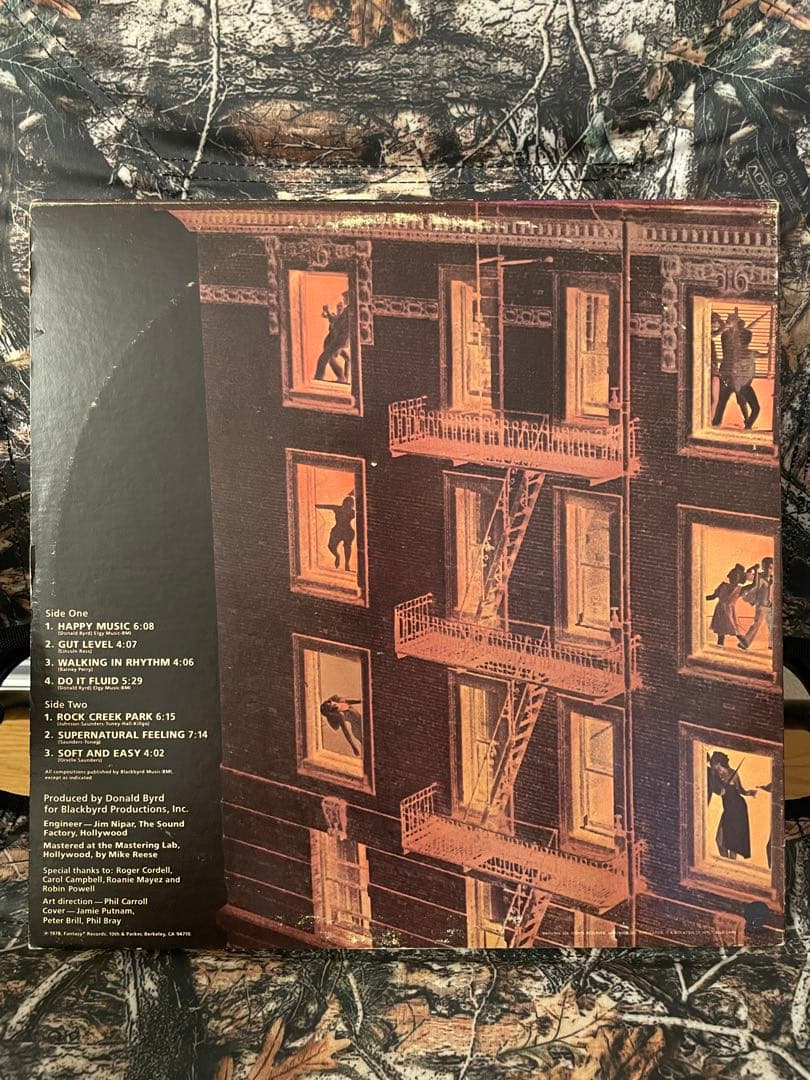 洋楽 THE BLACKBYRDS - night grooves