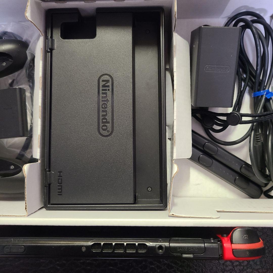 Nintendo Switch 本体(初期型)フルセット+別売コントローラ付き