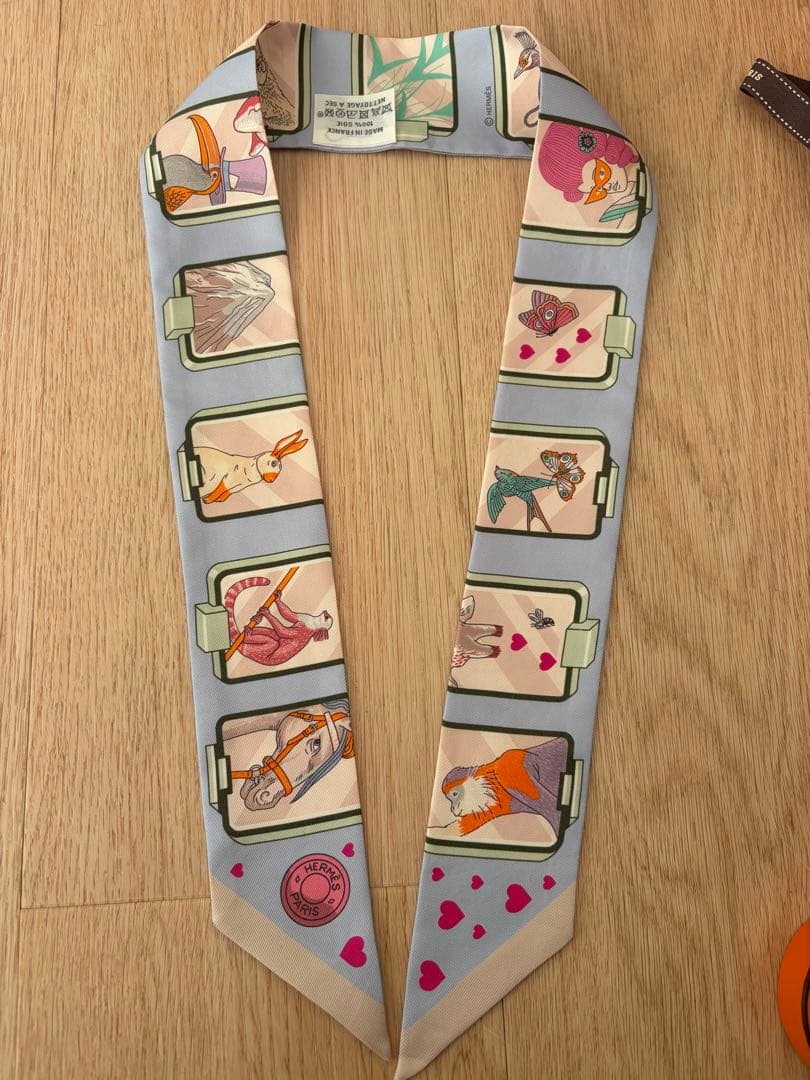 HERMES エルメス　ツイリー　ストーリー　2本セット