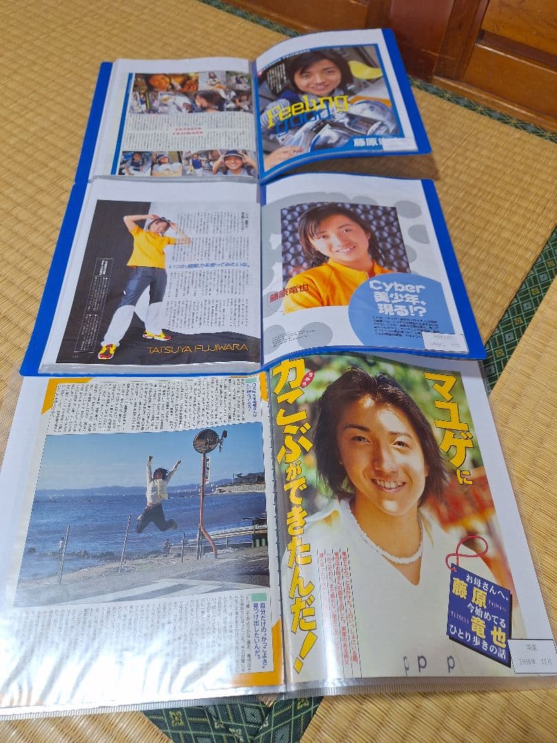 藤原竜也(1冊200円計算)54冊分110ページ切り抜きしファイリング済み