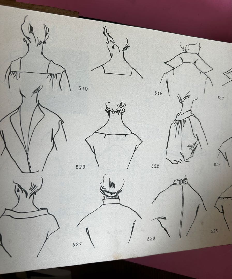 デザイン便利帖　装苑編集部選　文化服装学院出版局　1954年