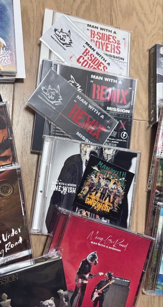 値下げ◎MAN WITH A MISSION アルバムシングル 特典DVDセット