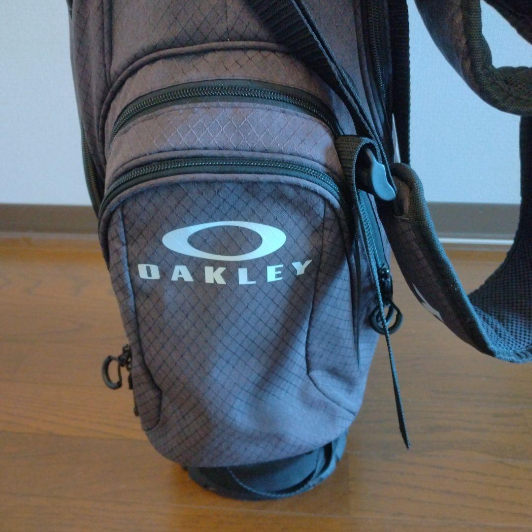OAKLEY チャコールグレー キャディバッグスタンド付き