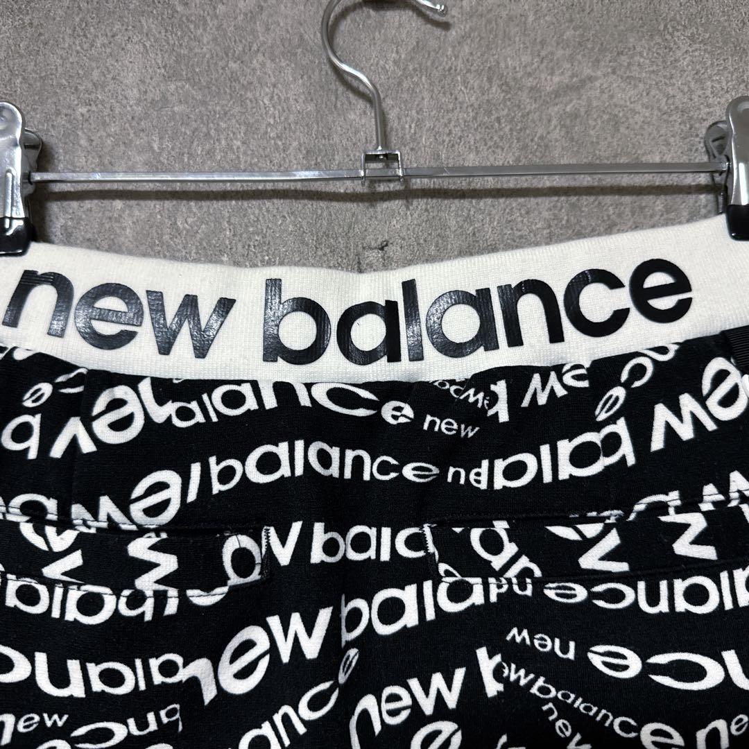 New Balance Golf ニューバランス 総柄ロゴ スカート ブラック
