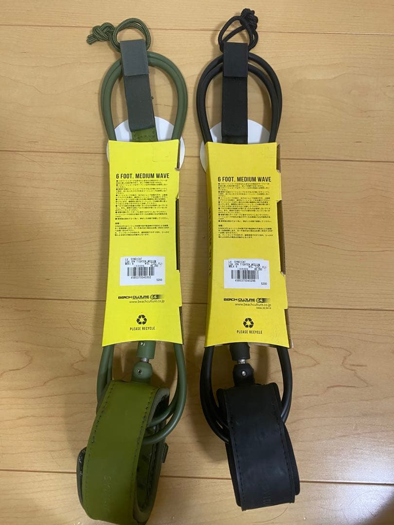 新品 シンジケートリーシュ 6ft ショートボード 2個セット