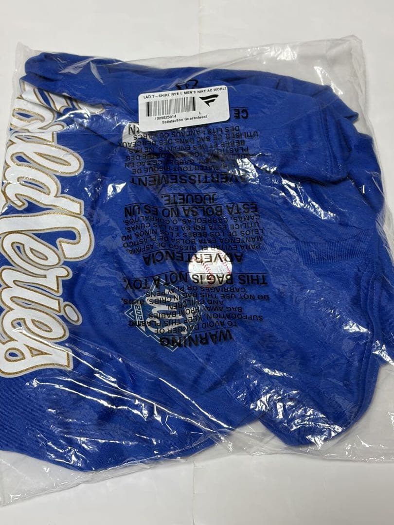【100%正規品】L大谷翔平選手着用モデルNIKEワールドシリーズ2025WS