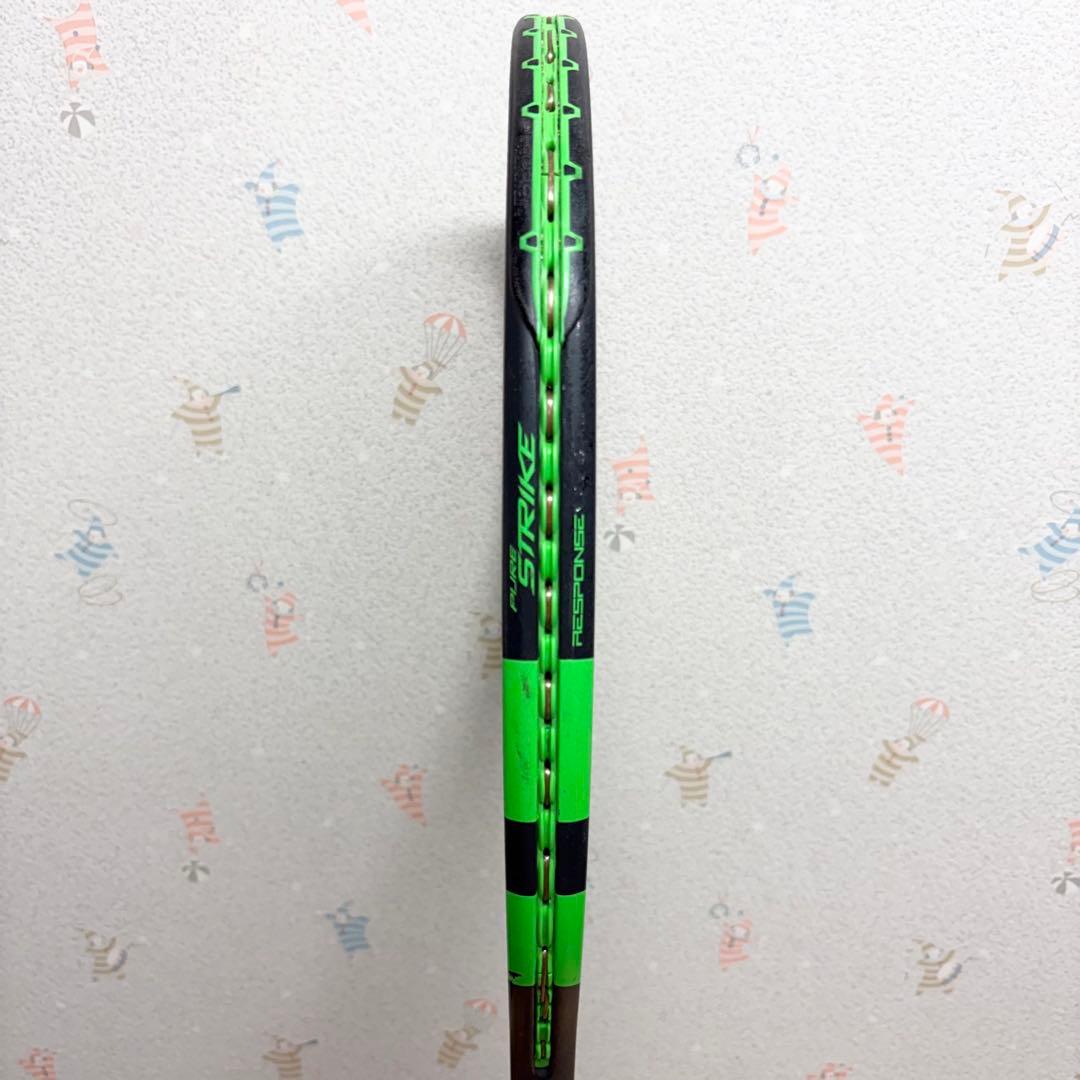 バボラ Pure Strike 16x19 テニスラケット グリーン G2