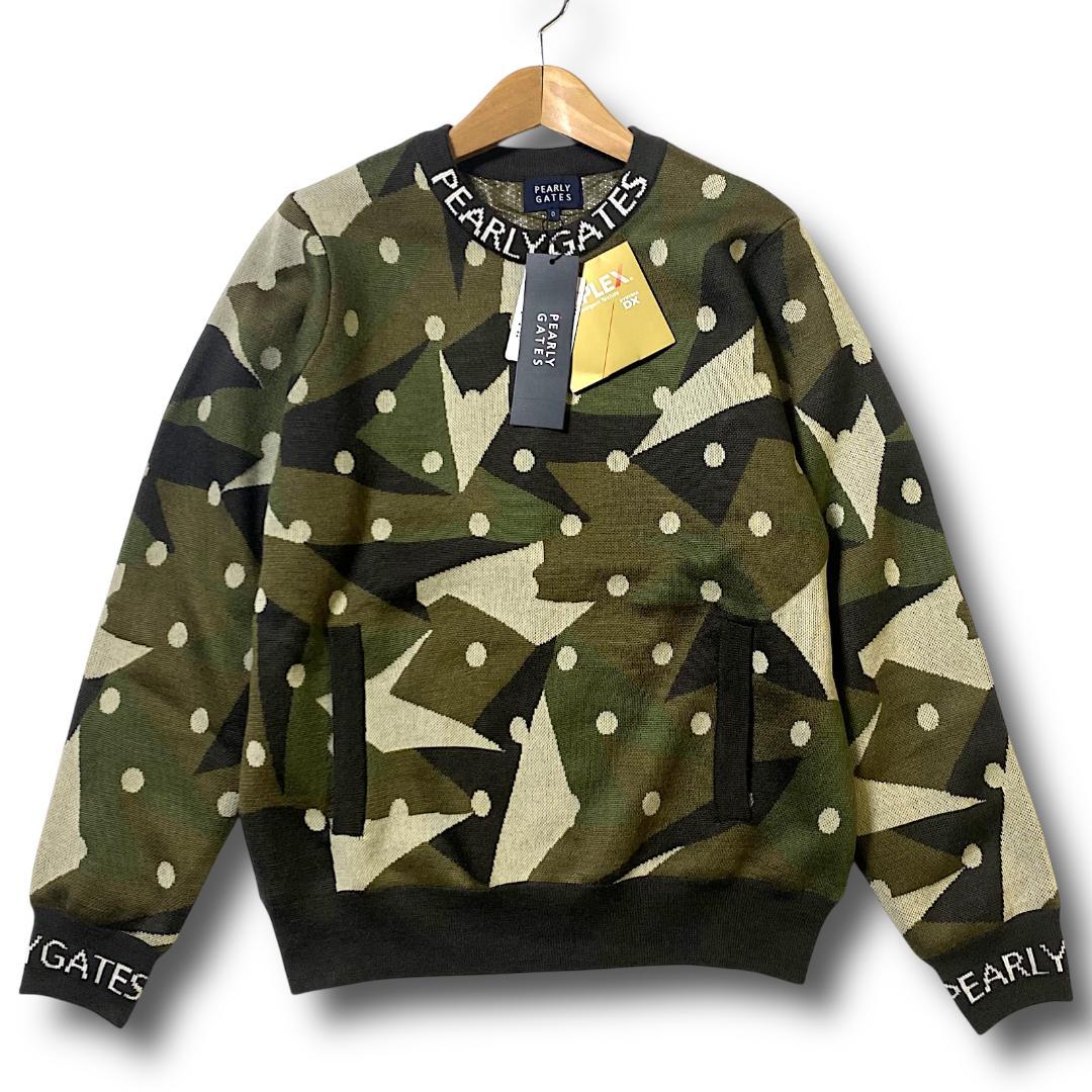 4 定価51700円 パーリーゲイツ 3WAY ニット セーター プルオーバー
