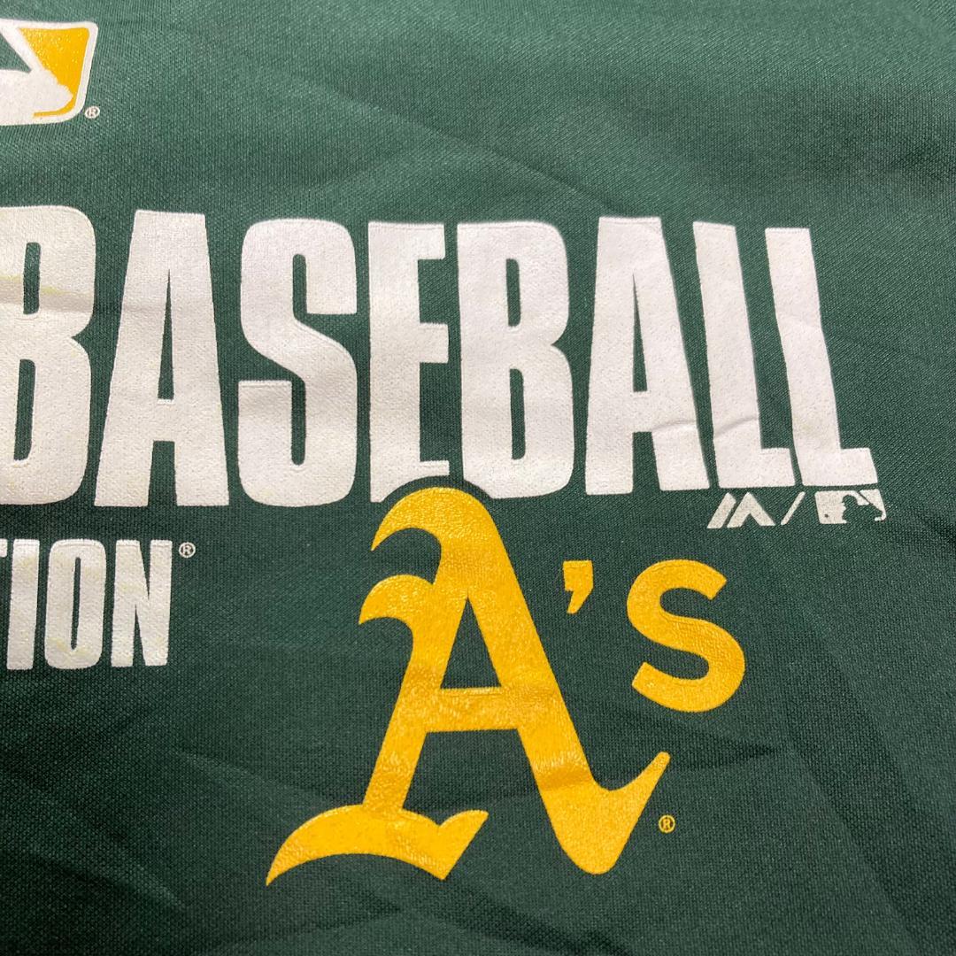 アスレチックス MLB　パーカー　2XL　Majestic　野球　メジャーリーグ
