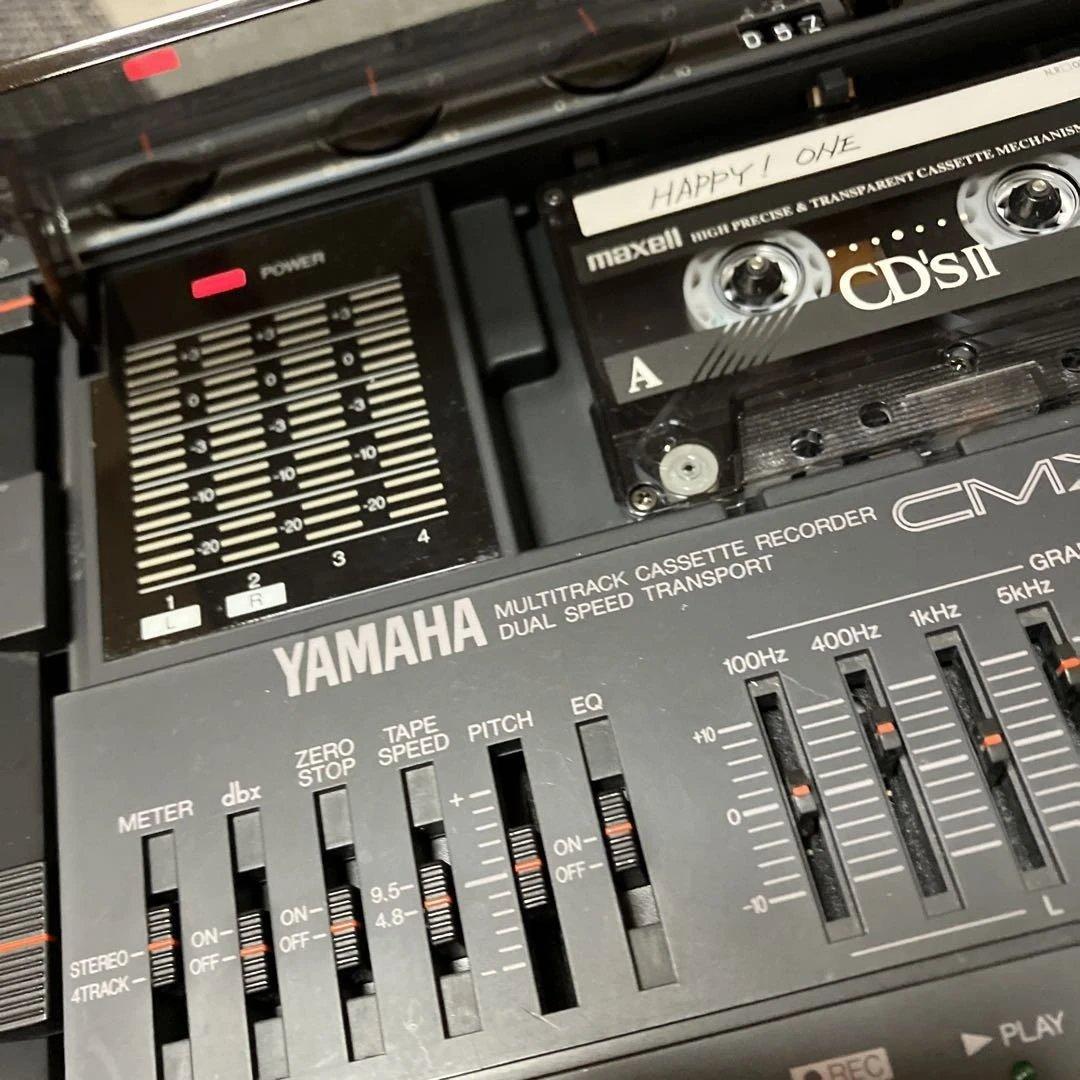 YAMAHA MᎢR CMX 100Ⅱマルチトラックレコーダー　動作確認済み