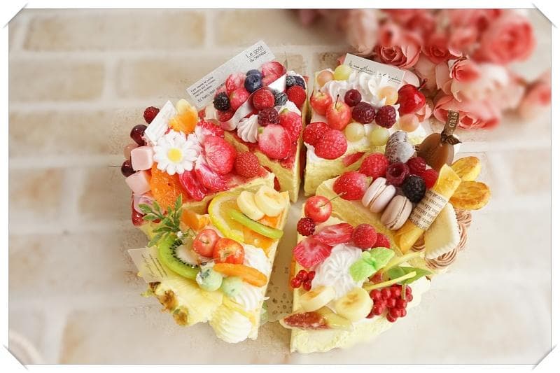 §§カットホールケーキ直径約18㎝§§インテリア　置物