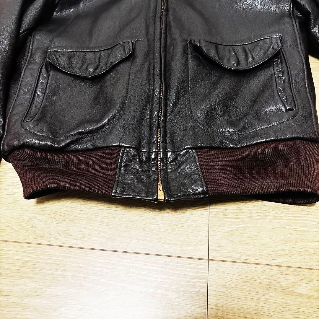 美品 80s USA製L.L.Bean G1 レザージャケット