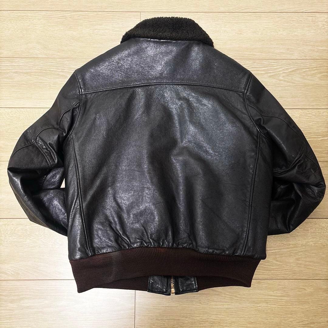 美品 80s USA製L.L.Bean G1 レザージャケット
