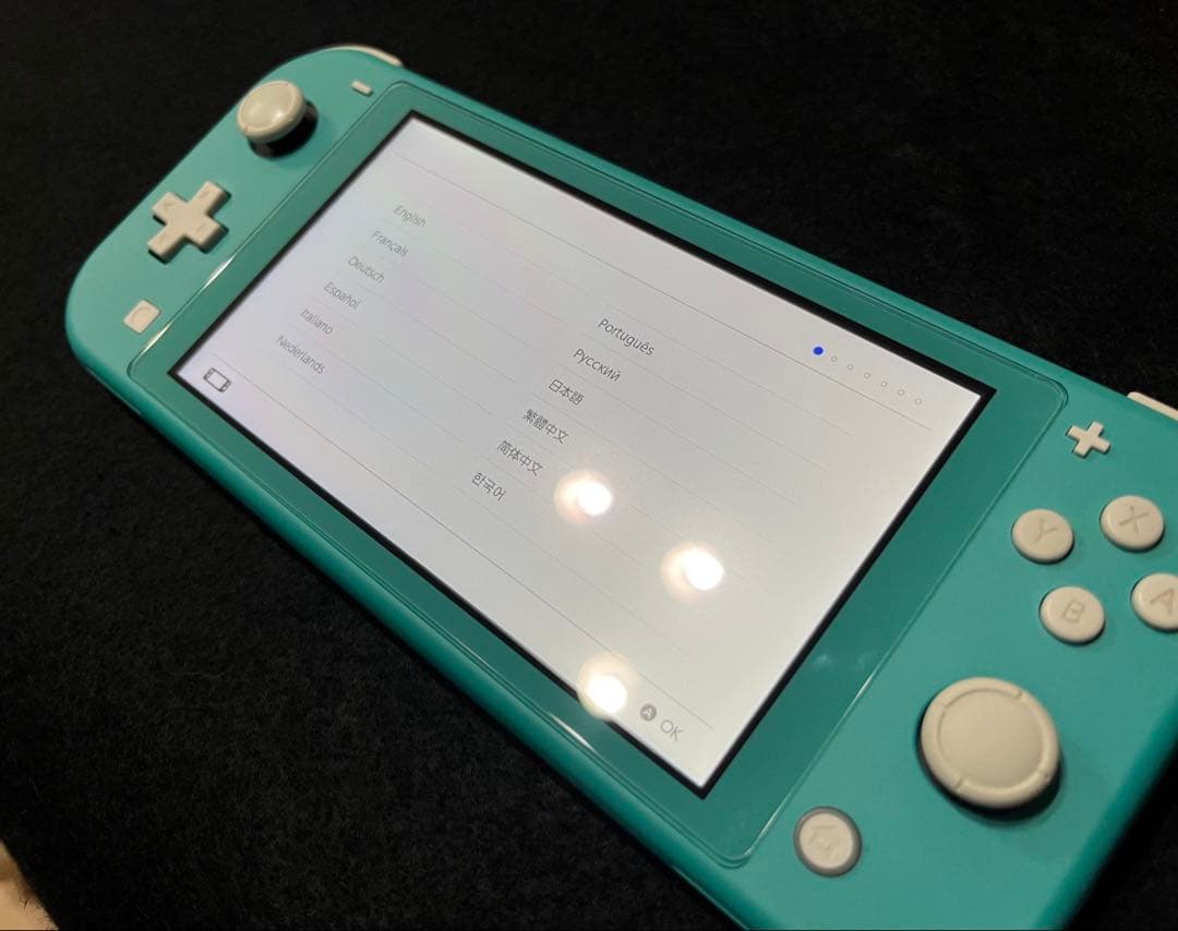Nintendo Switch Lite ターコイズ 本体 箱付き