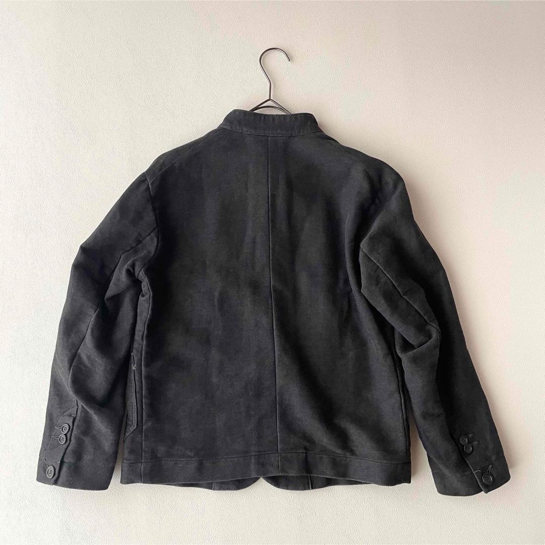 5497【美品】45R　フランネルの908オール スタンドカラージャケット