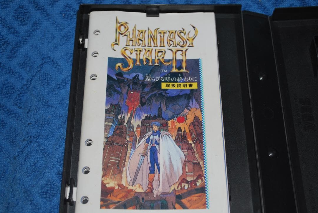 メガドライブソフト中古動作品「ファンタシースター11」の出品です。