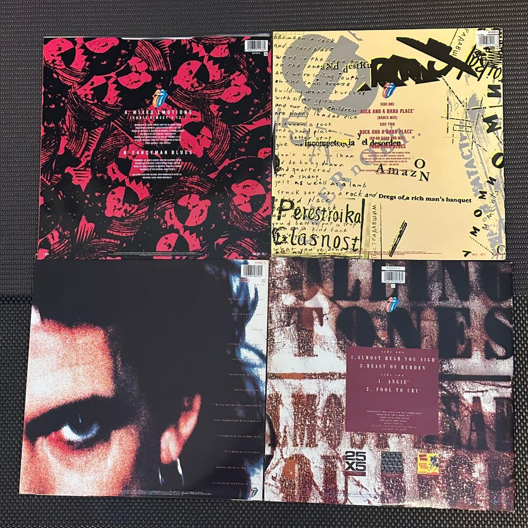 8枚セット 全てMAT1 ROLLING STONES 12インチシングル