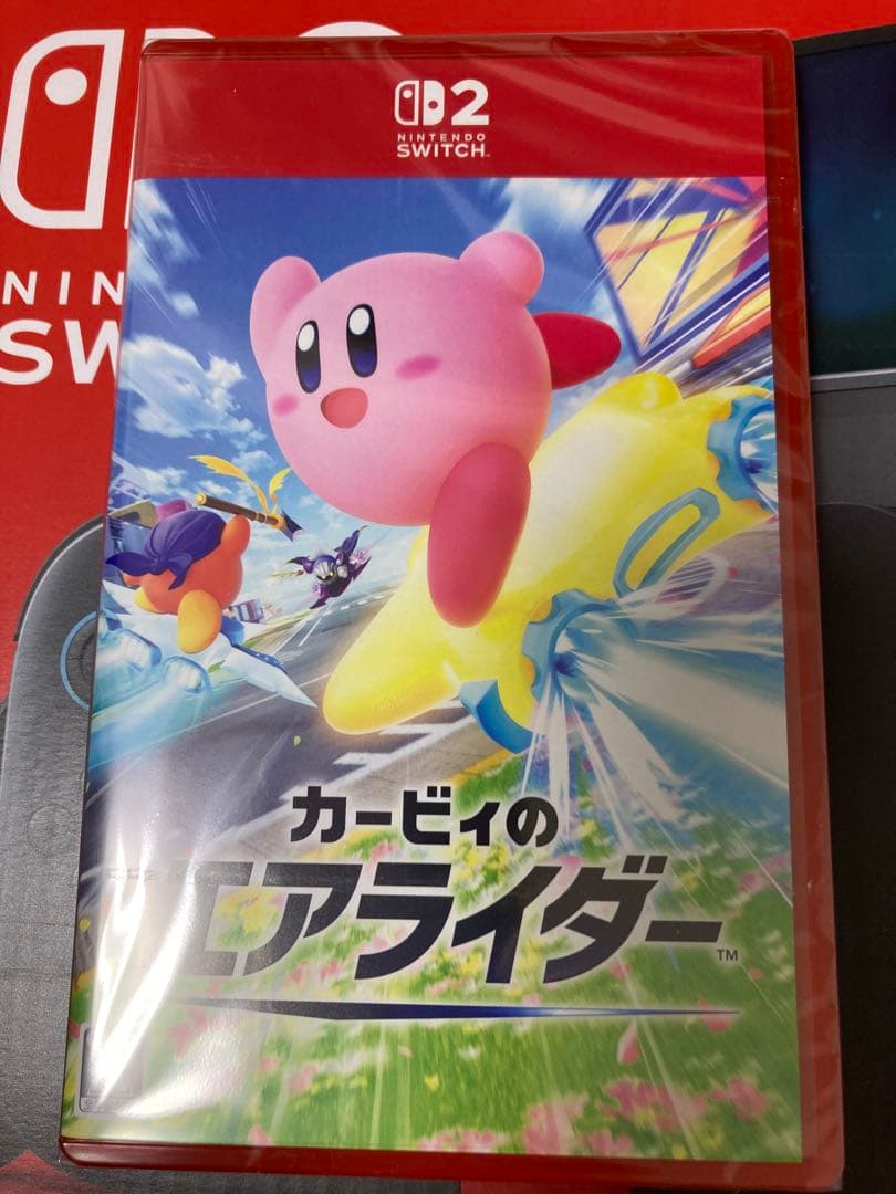 【新品未開封】Switch2 カービィのエアライダー ソフト
