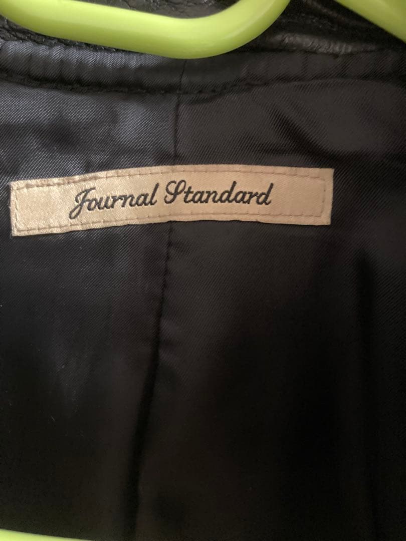 Journal Standard ブラック ダブルライダースジャケット