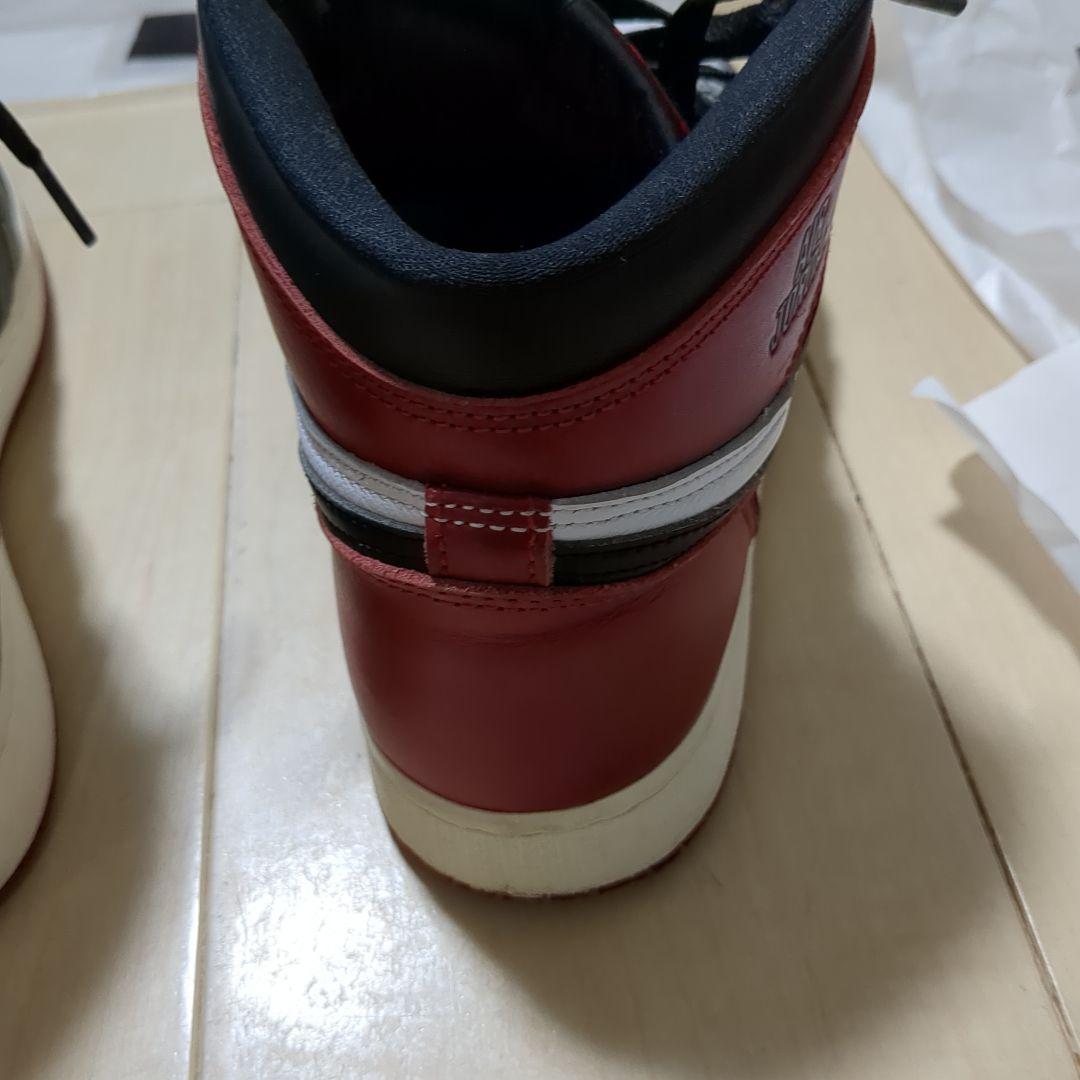 Nike Jordan 1 Retro High OG つま黒25cm箱付き