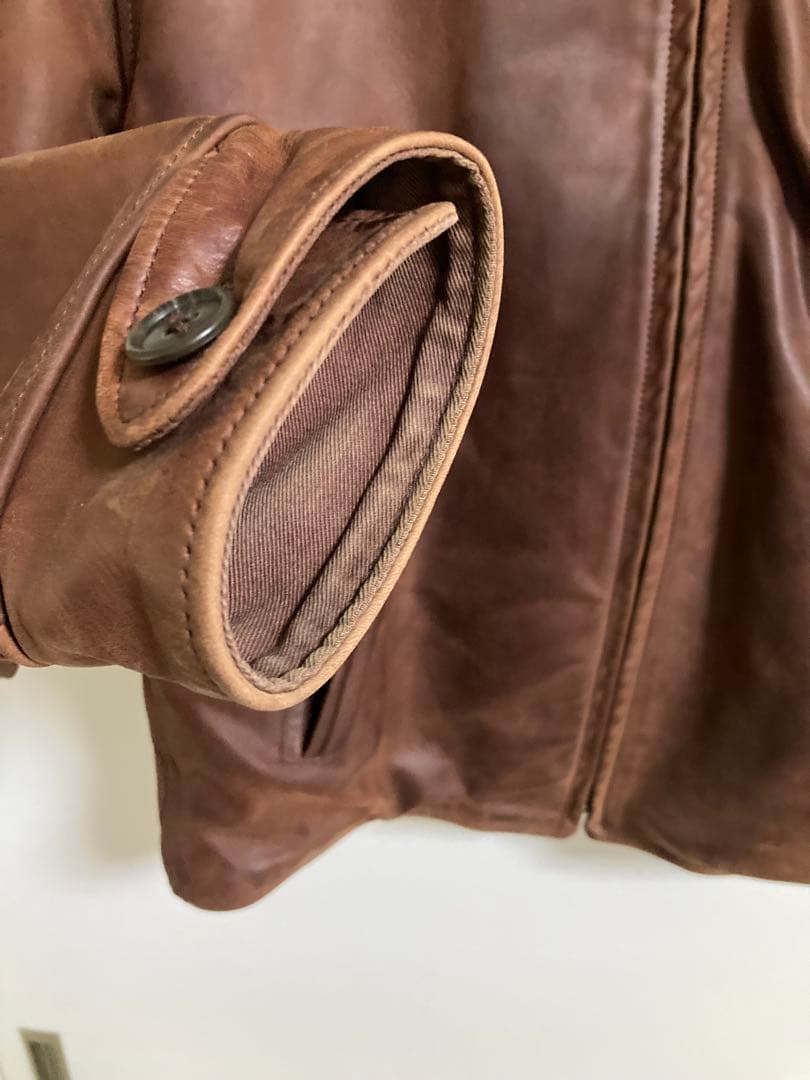 最終 Aero Leather Halfbelt 1930s エアロレザー 40