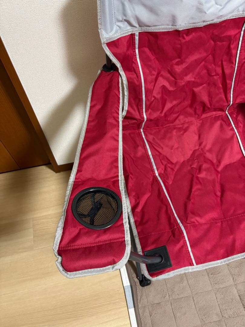 Coleman 折りたたみアウトドアチェア 赤