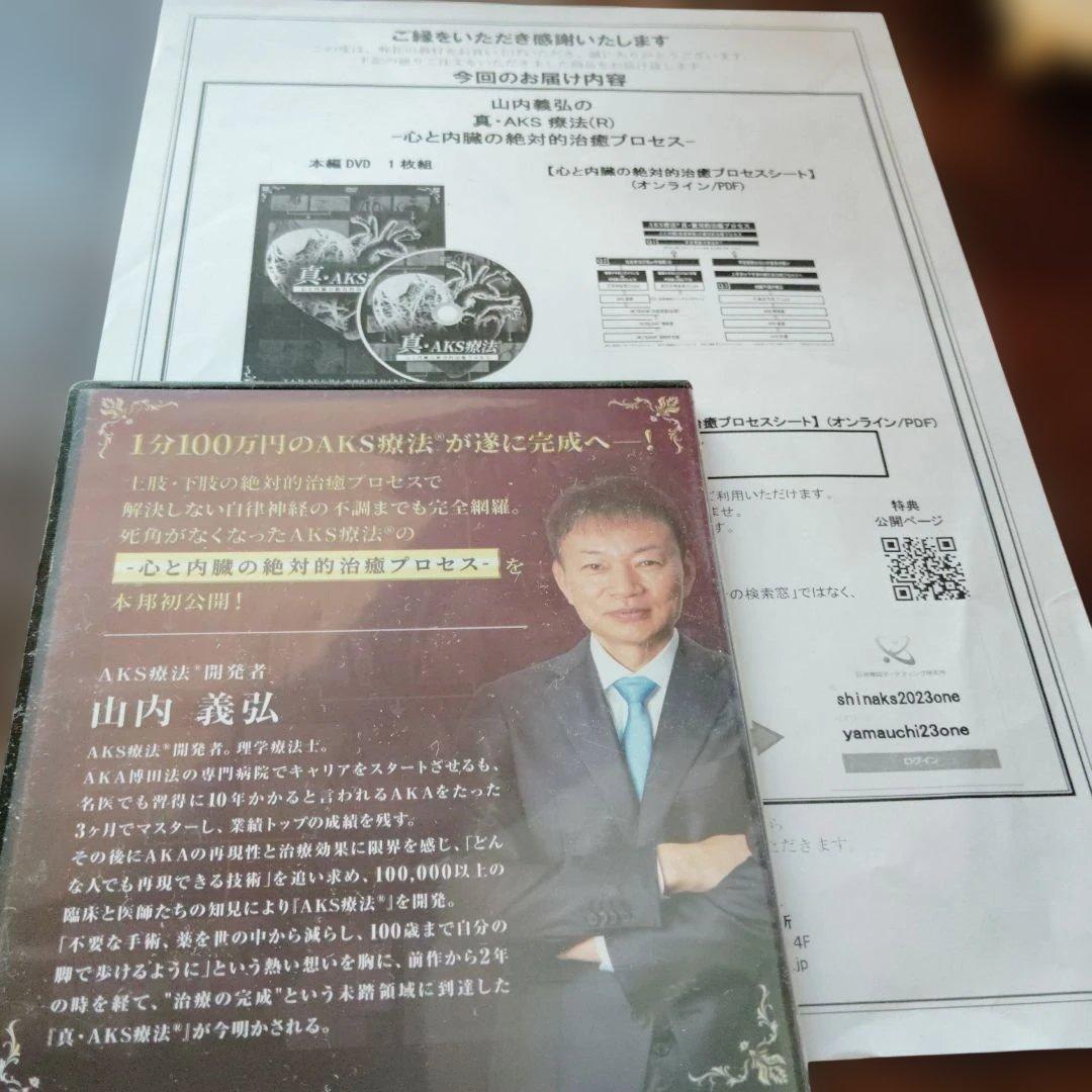 真AKS療法　山内義弘　ひと内臓の絶対的治療プロセス