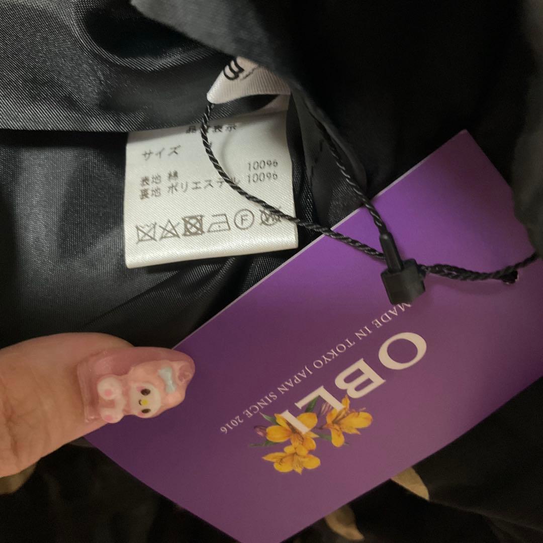 OBLI♡新品✨️ランダムドット柄ワンピース