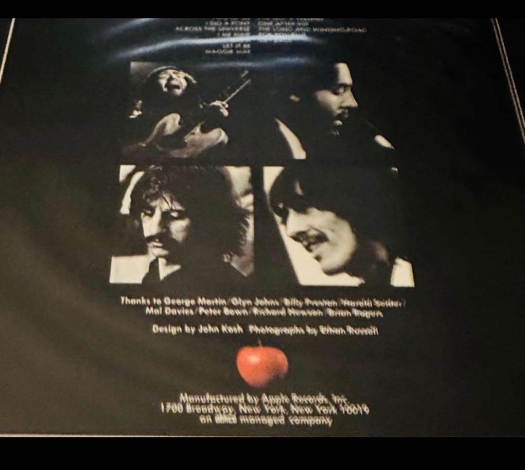 The Beatles LET IT BE レコード ビートルズ 2枚セット