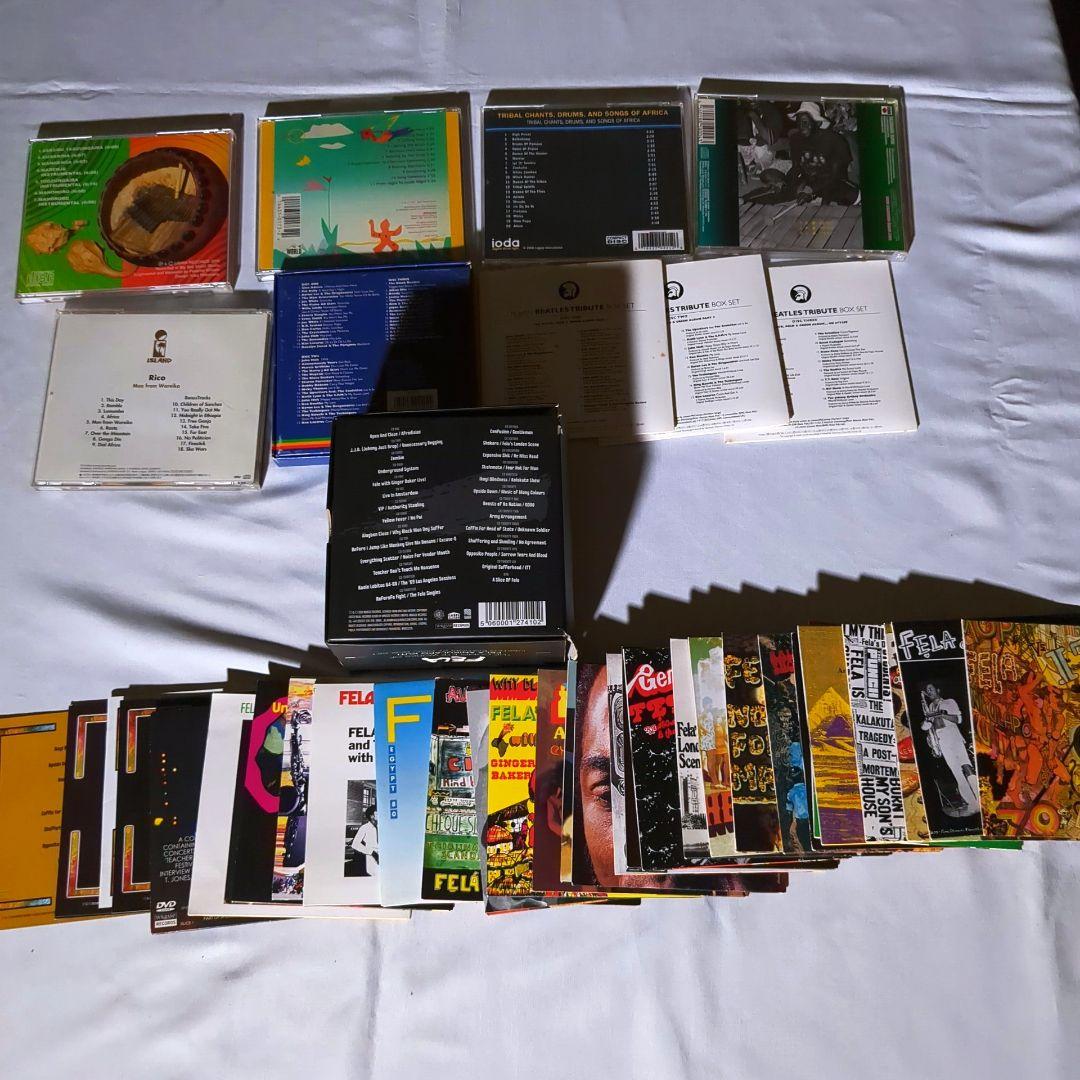 段ボール一箱分！ワールドミュージックCDセット