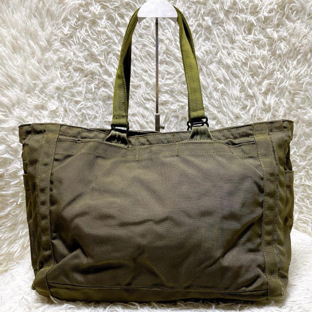 BRIEFING SQ トートバッグ バリスティックナイロン モスグリーン