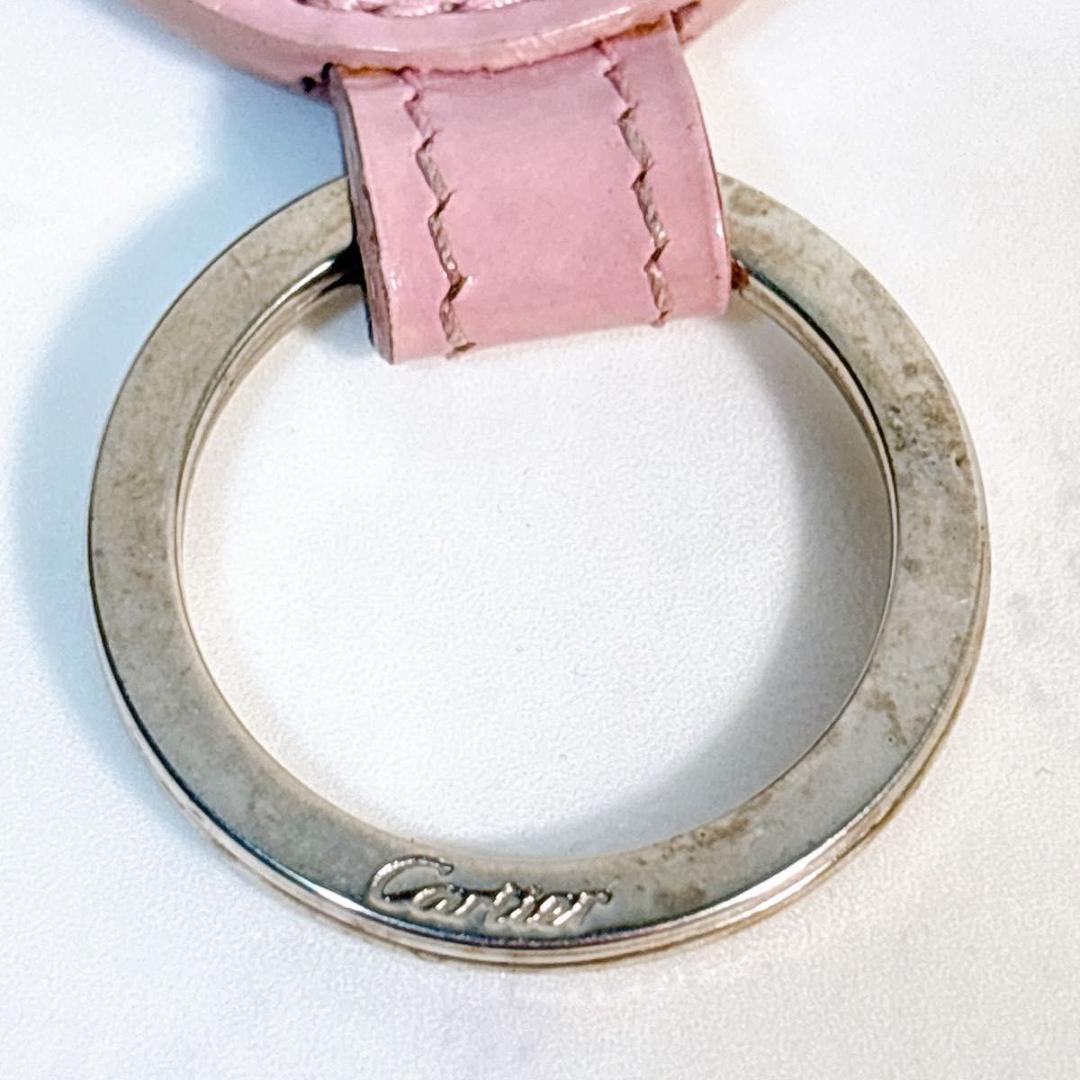 Cartier ディアボロ ドゥ ボールペン キーホルダー ベビーピンク