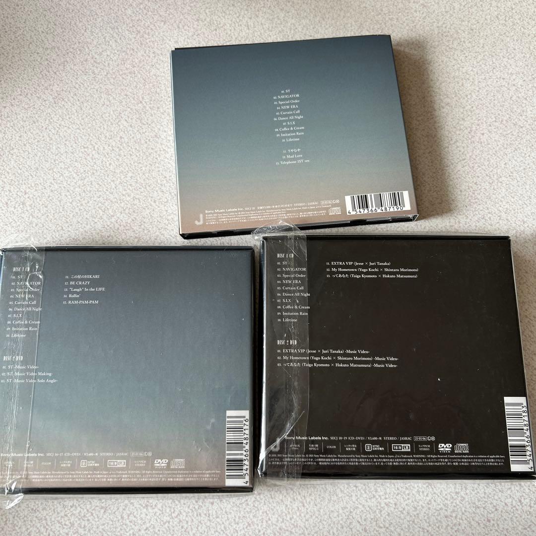 1ST SixTONES 通常盤　初回盤　原石盤　音色盤　セット