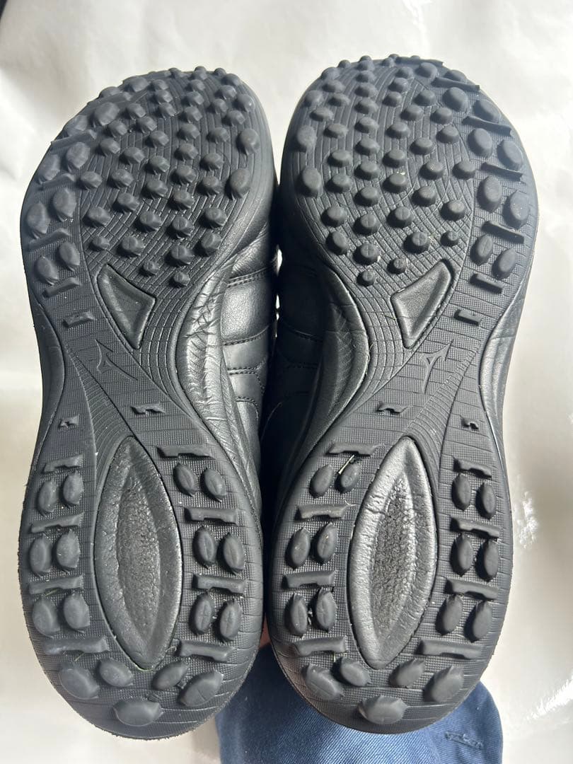 Mizuno Morelia ブラック サッカーシューズ　25