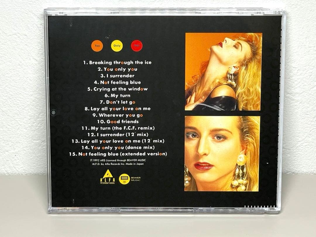 激レア CD ターシャ/ユー・オンリー・ユー　ユーロビート　ディスコ