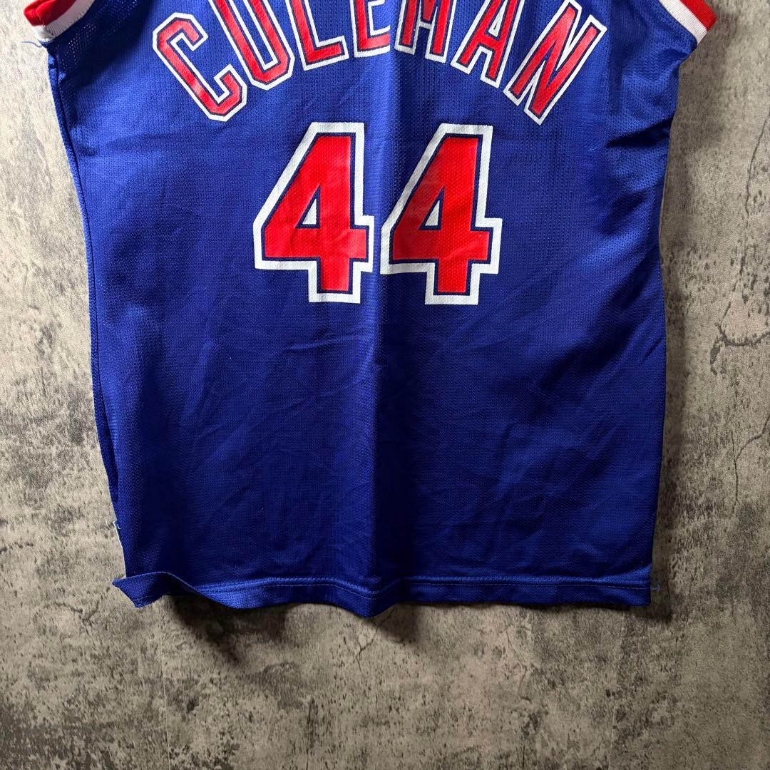 チャンピオン★激レア USA製 NBA ネッツ ブラッドリー バスケシャツ L