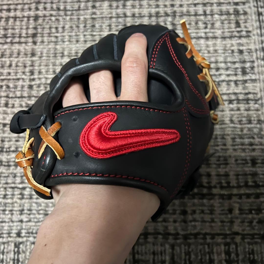 ナイキ　松井稼頭央KMシグネイチャーモデル　軟式グローブ 黒 大人用 限定品